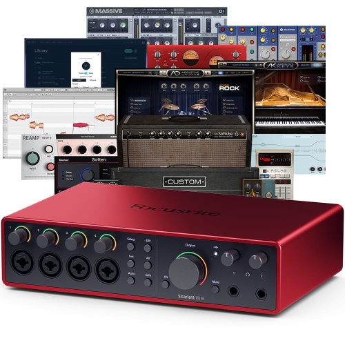 Scarlett 4th Gen, Focusrite 18i20 Audio Interface - The Disc DJ Store
