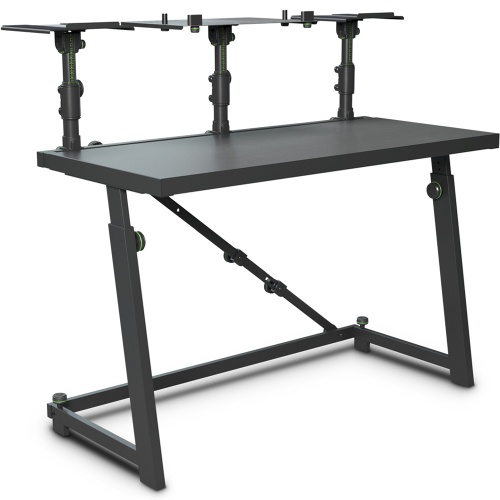 Gravity FDJT-01 DJ Desk with Laptop & Speaker Stands (B-Stock / Open Box)