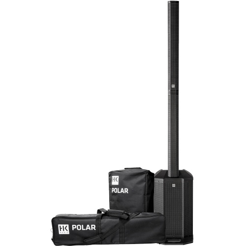 HK Audio Polar 10 Bluetooth Column PA System + Transport Covers (1000w RMS)