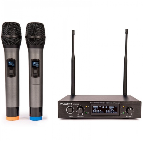 KAM KWM1932 V3 Dual UHF Wireless Microphone System