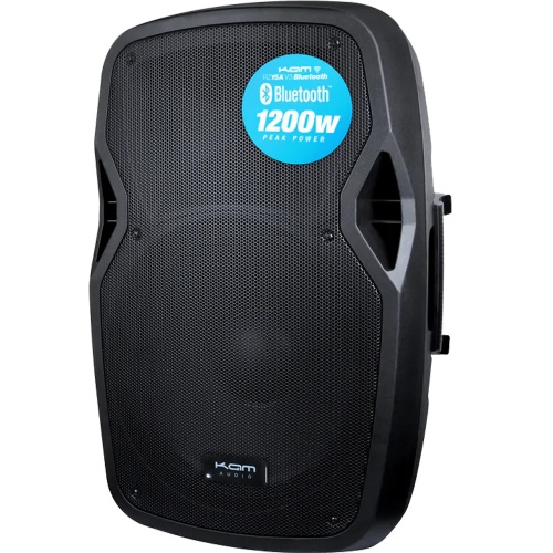 KAM RZ15ABT, 15'' Active Speaker with Bluetooth (Single - 300w RMS)