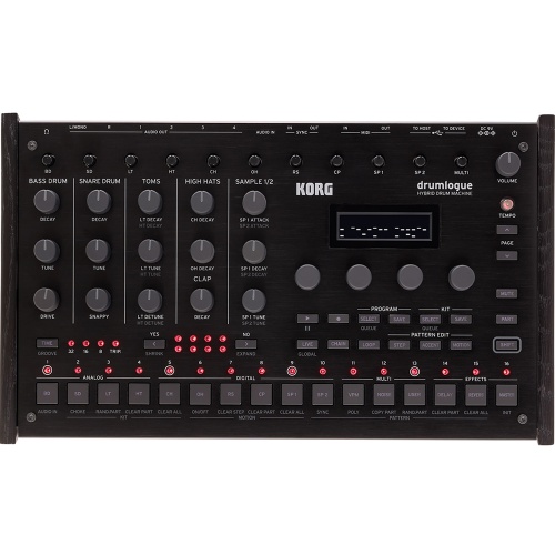 Korg Drumlogue, Hybrid Analogue/Digital Drum Machine & Sequencer