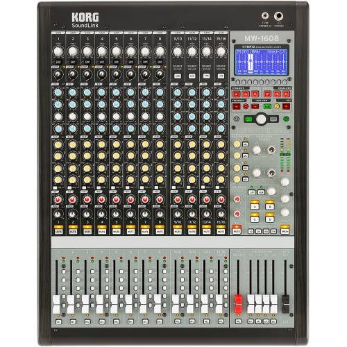 Korg MW-1608 Hybrid Analog/Digital SoundLink Mixing Desk With DSP