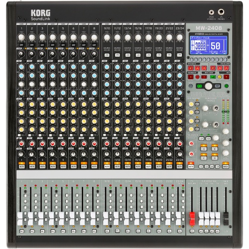 Korg MW-2408 Hybrid Analog/Digital SoundLink Mixing Desk With DSP