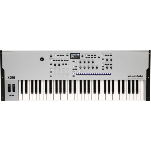 Korg Wavestate SE Platinum, Limited Edition 61-Key Synthesizer Inc. Carry Case, Stickers & T-Shirt