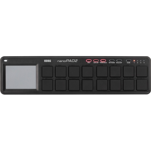 Korg nanoPAD2 Black Slim-Line USB MIDI Controller