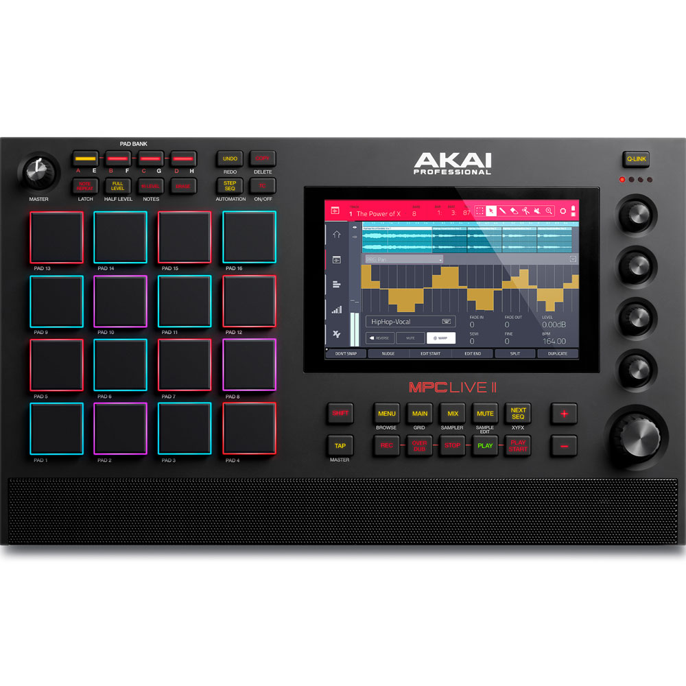 Akai MPC Live 2, Standalone Production Centre With Built-In Monitors