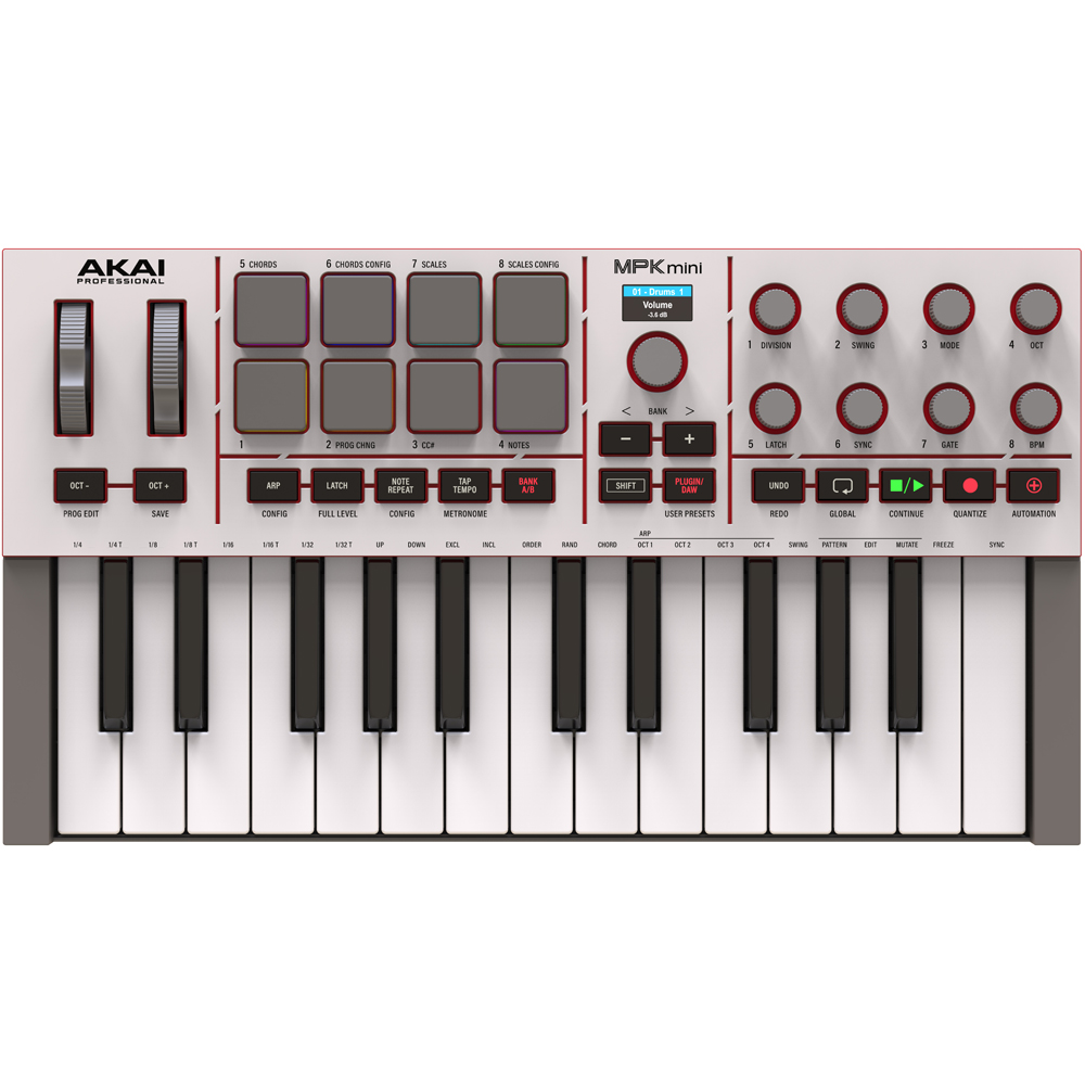 DTM・DAW AKAI MPK mini | SPECIAL EDITION GRAY AKAI Professional MPK Mini MK3 Gray – Thomann UK