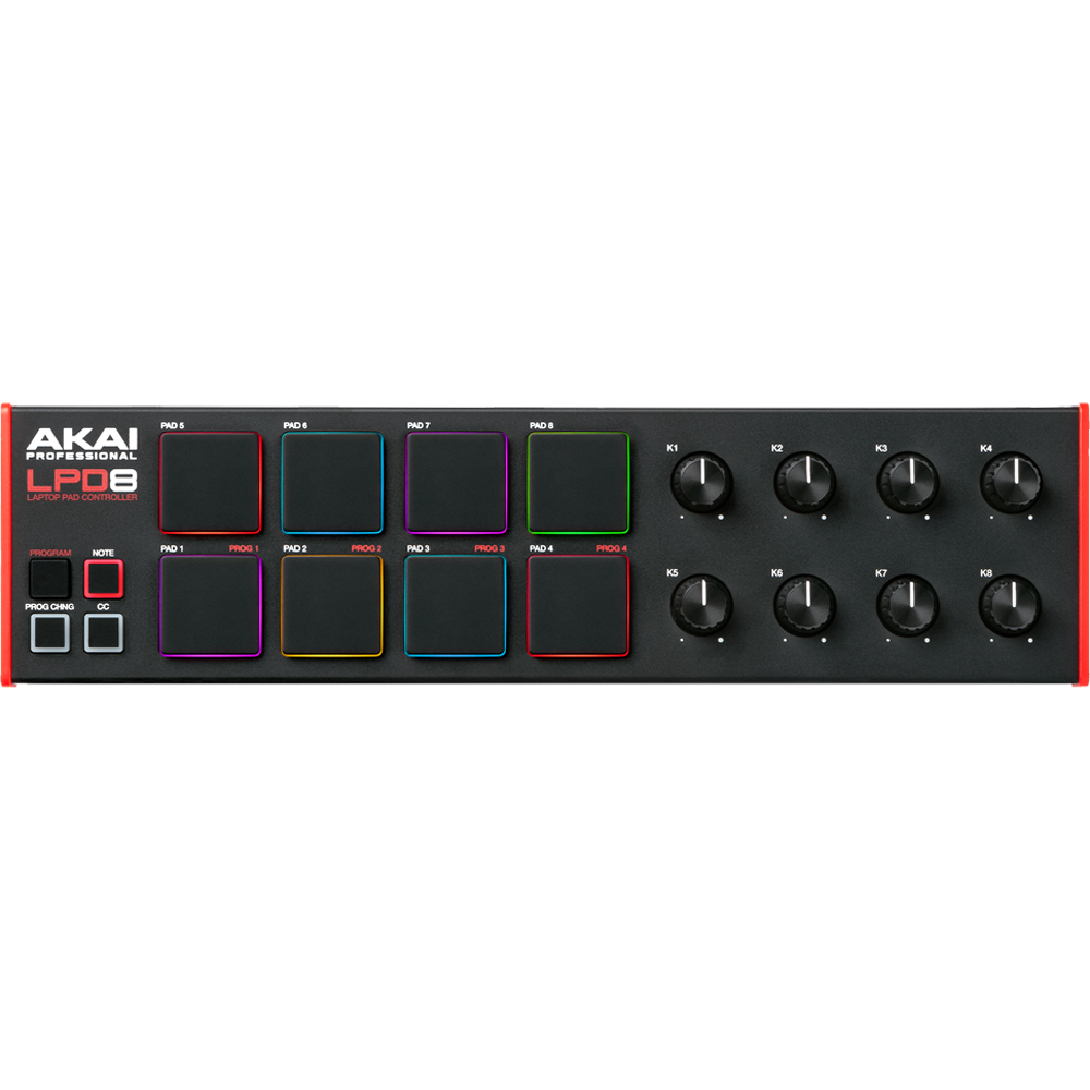 Pad　MK2　MIDI　DJ　Controller　Store　The　Disc　Akai　LPD8