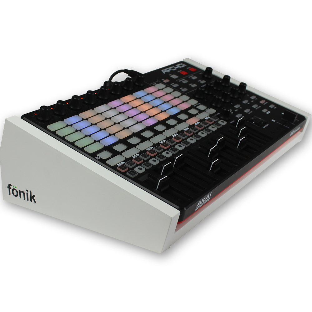 Fonik Audio Stand For Akai APC40 MK2 (White) - The Disc DJ Store