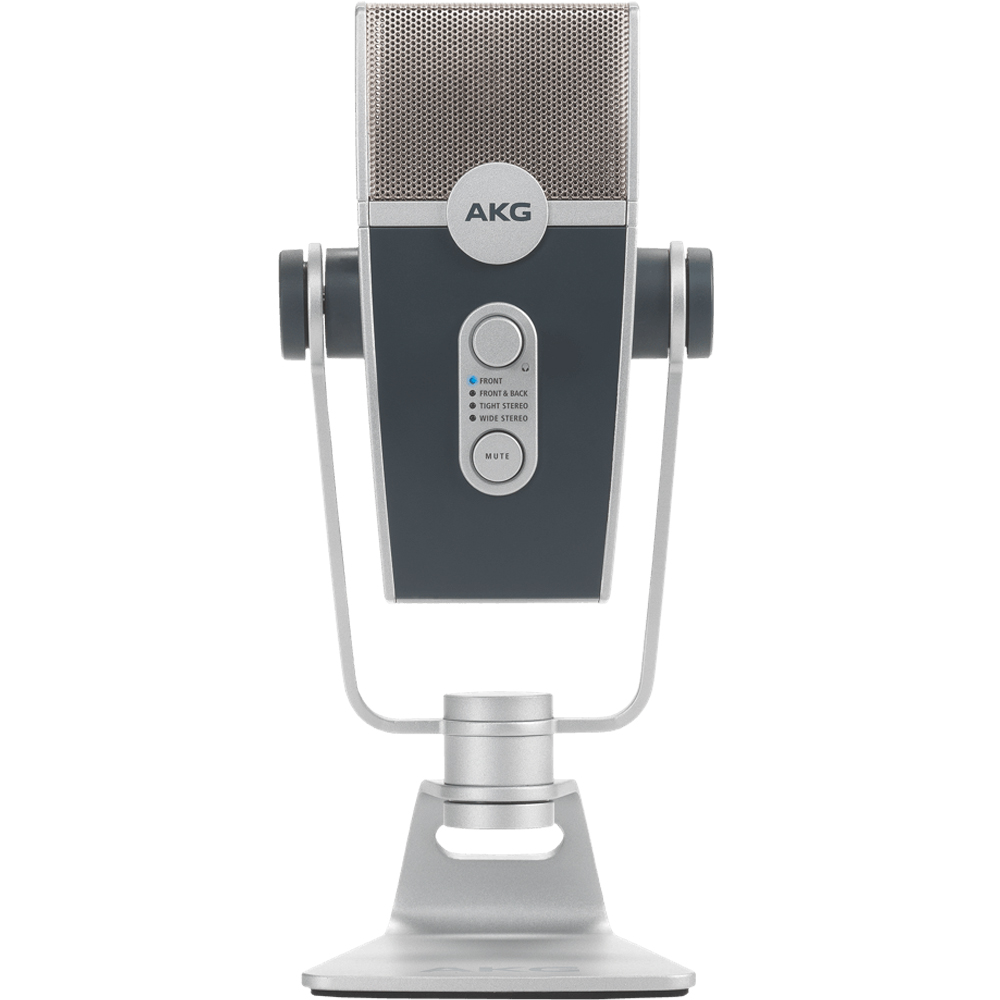 AKG Lyra, Ultra-HD USB Microphone For Podcasts & YouTube Streaming