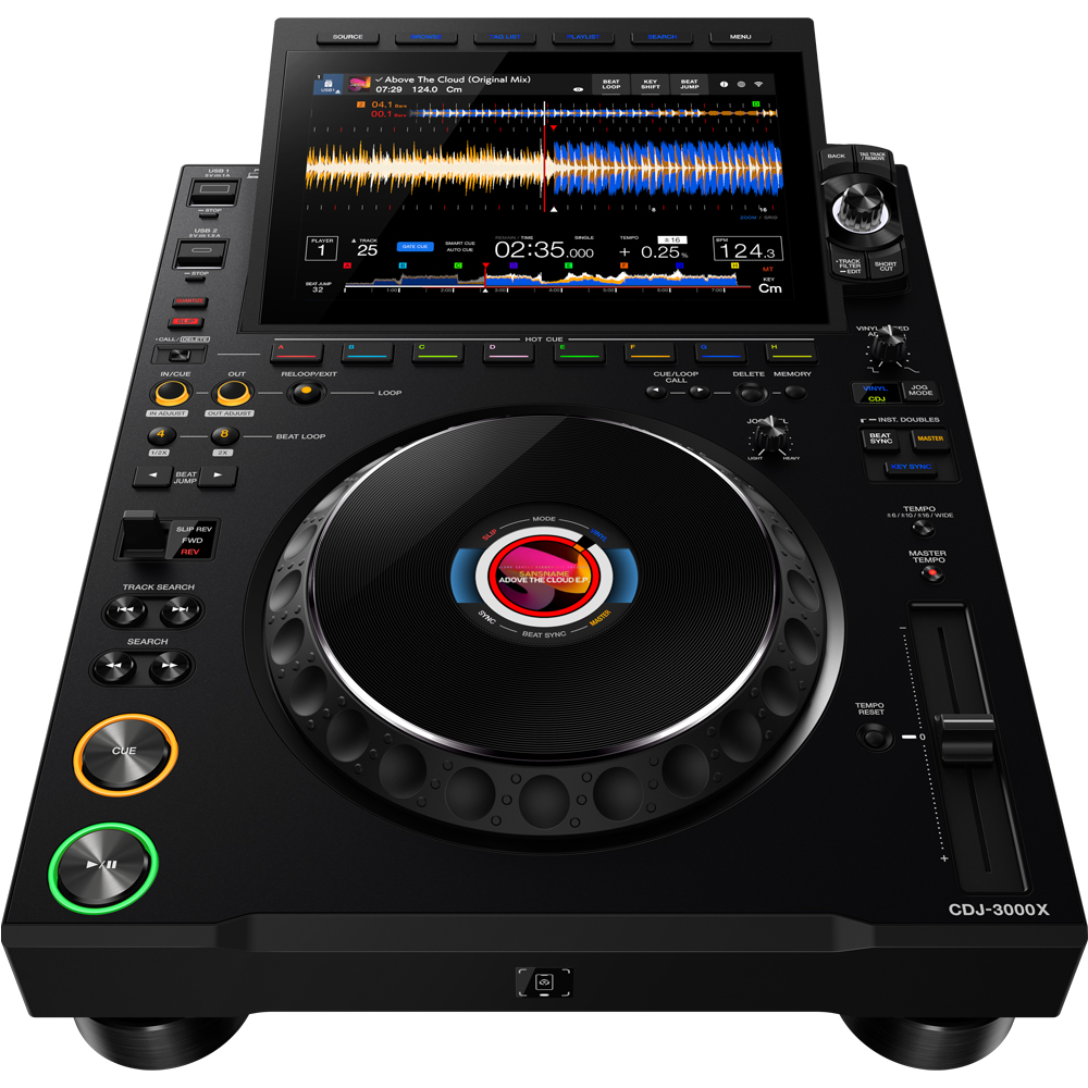 AlphaTheta CDJ-3000X Professional DJ Multi Player (Single)