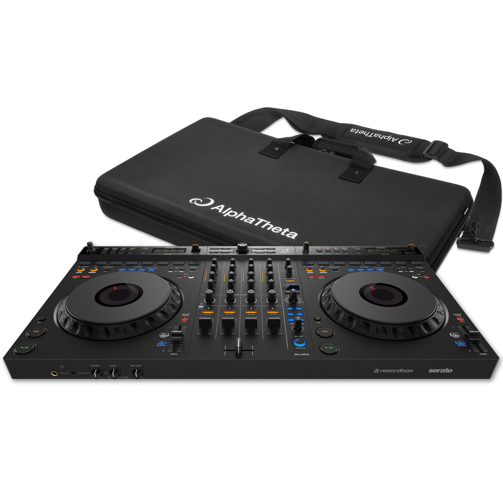 AlphaTheta DDJ-GRV6 + FREE DJC Carry Bag - Limited Time Offer