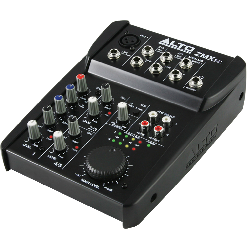 Alto ZMX52 5 Channel Compact Mixer