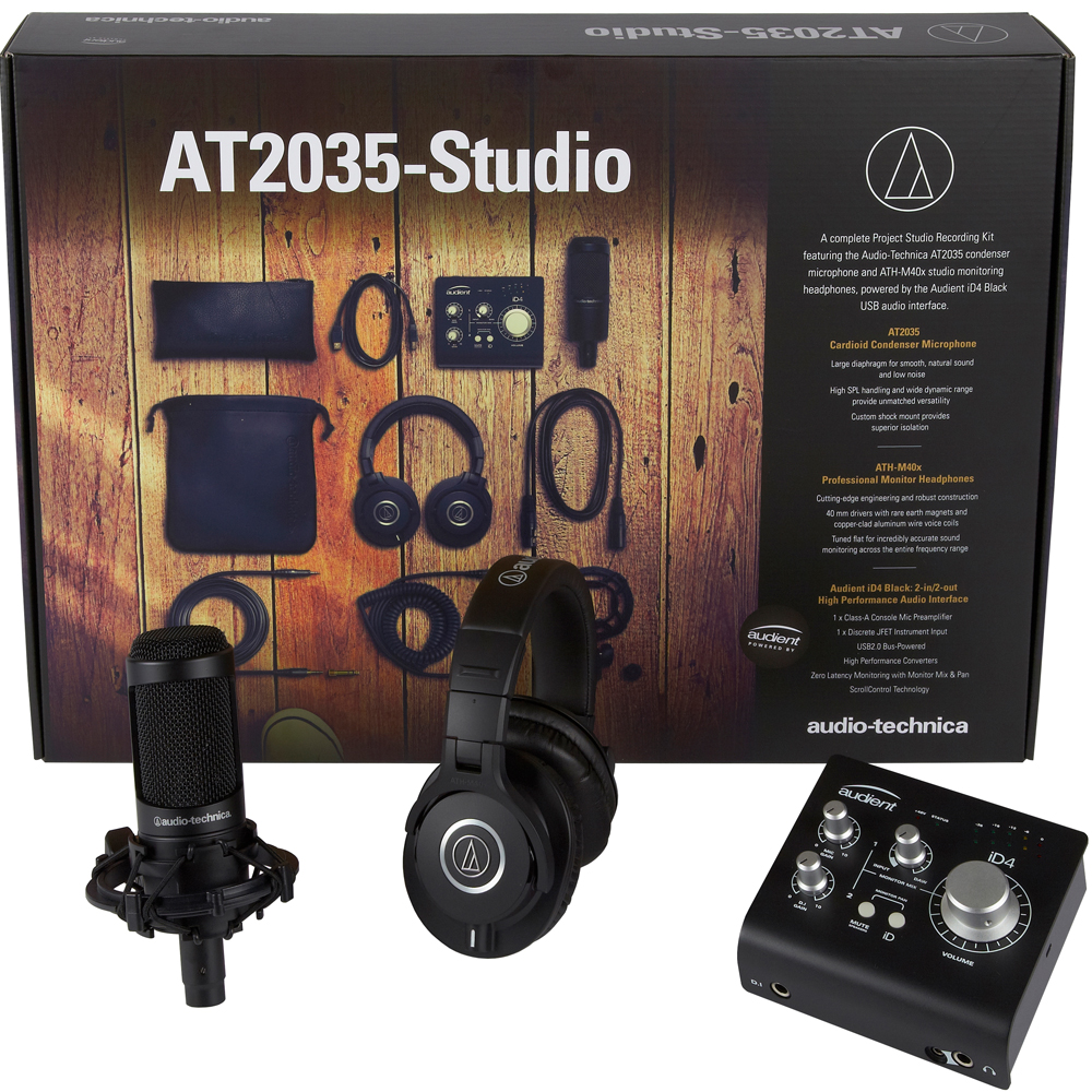 Audio Technica AT2035-Studio, Recording Studio Kit