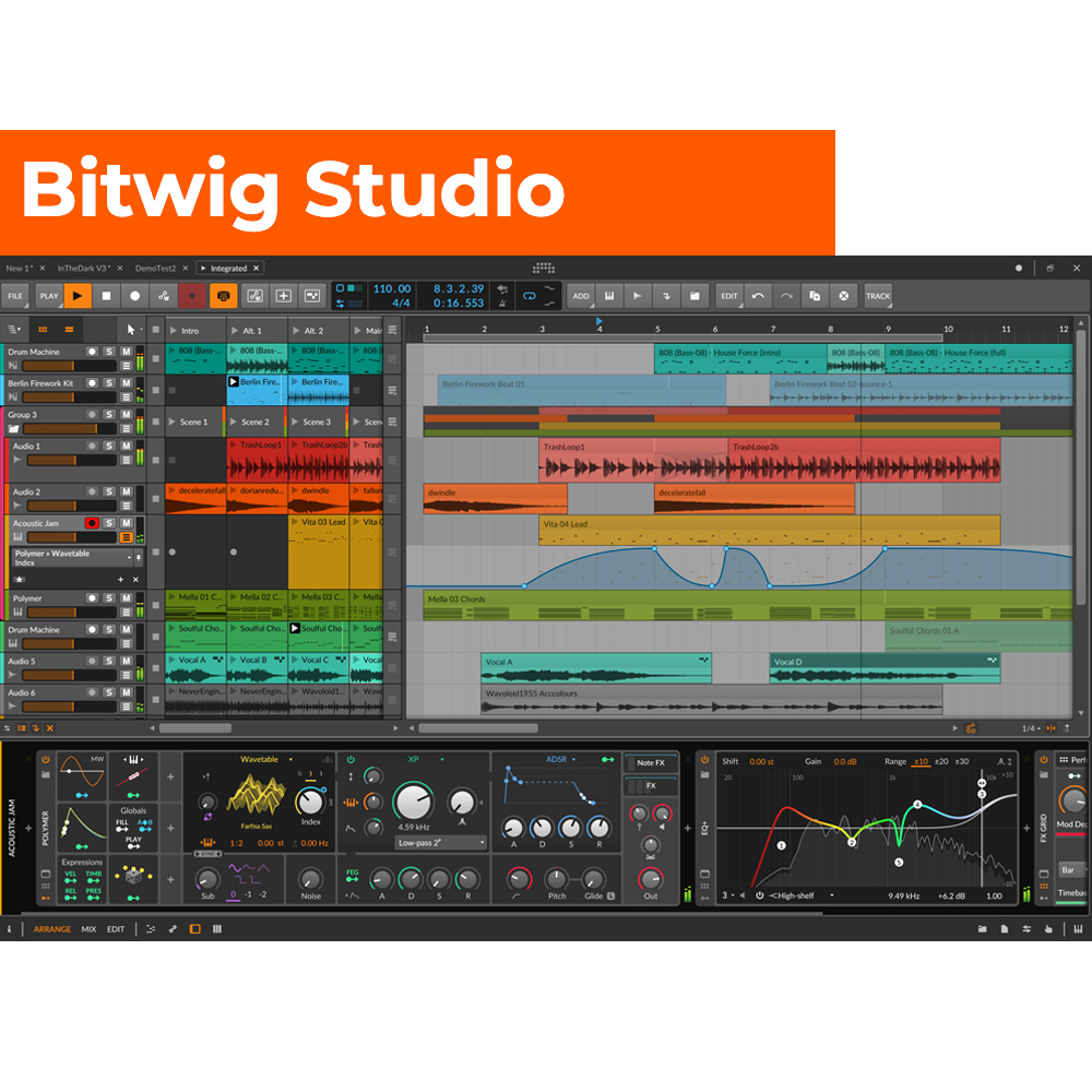 Bitwig Studio DAW, Software Download (Summer Sale, Ends 21st July)