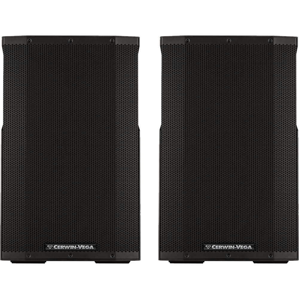 Cerwin Vega CVE-15, 1000w 15'' Active PA Speakers With Bluetooth (Pair)