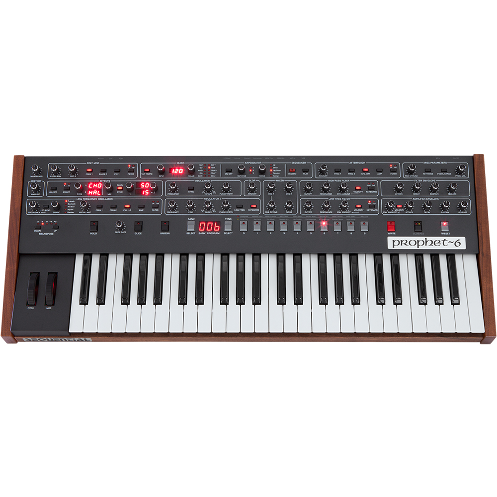Sequential Prophet 6 Analogue Synthesizer Keyboard