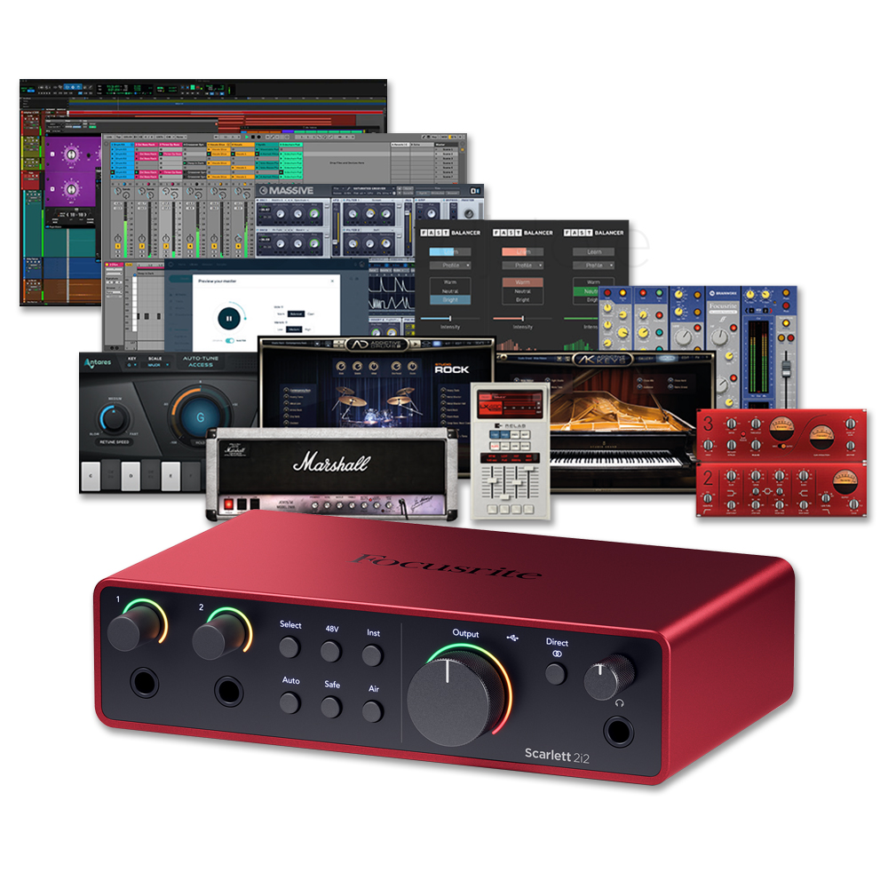  Focusrite Scarlett Solo 3rd Gen USB Audio Interface :  Focusrite: Everything Else