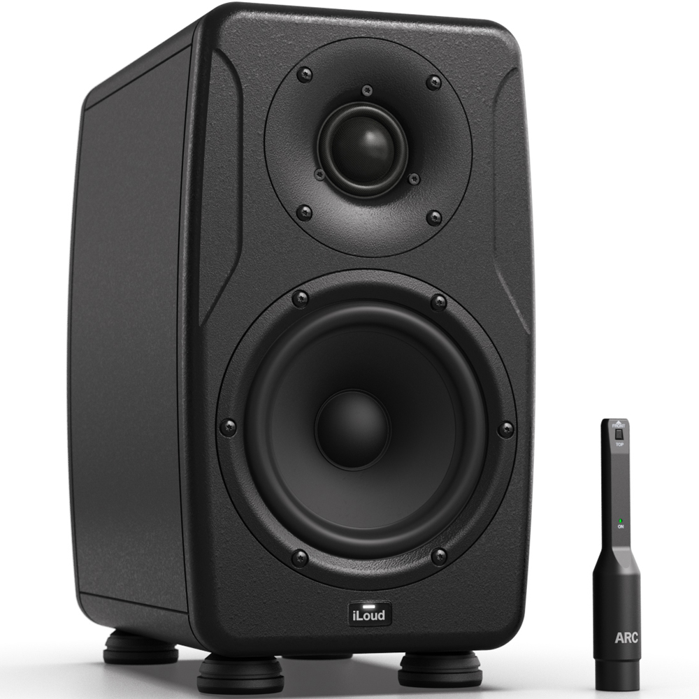 IK Multimedia iLoud Precision 5, Active Studio Monitor (Single) + ARC Measurement Microphone