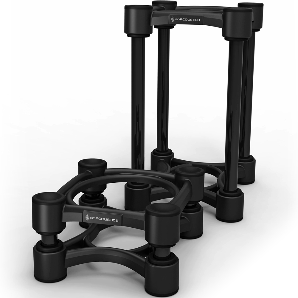 IsoAcoustics ISO-130 Small Adjustable Studio Monitor Stands (Pair)