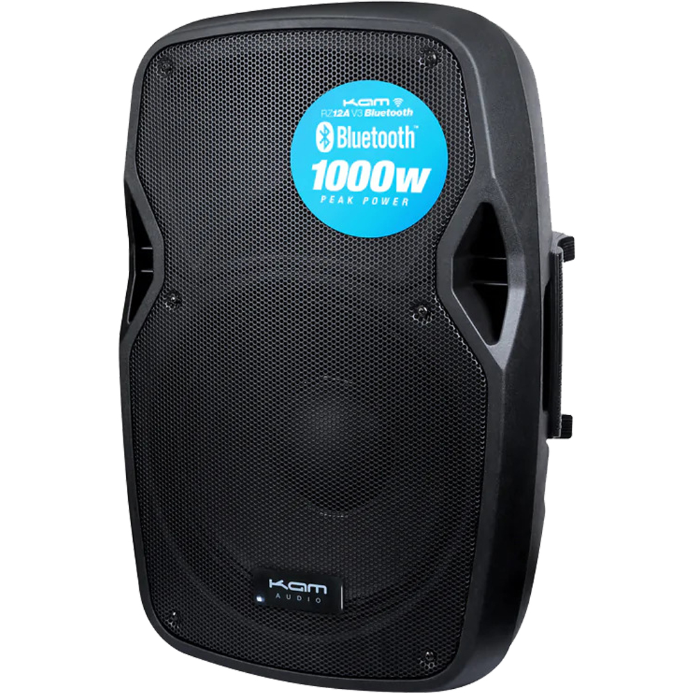 KAM RZ12ABT, 12'' Active Speaker with Bluetooth (Single)
