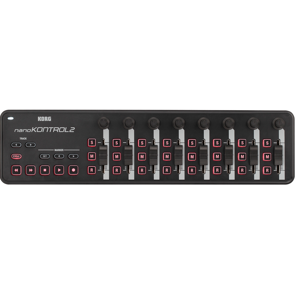 Korg nanoKONTROL2 Black Slim-Line USB MIDI controller