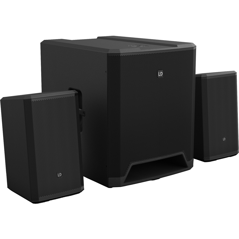 LD Systems DAVE 18 G4X, Compact 18'' Active PA System (2000w RMS)