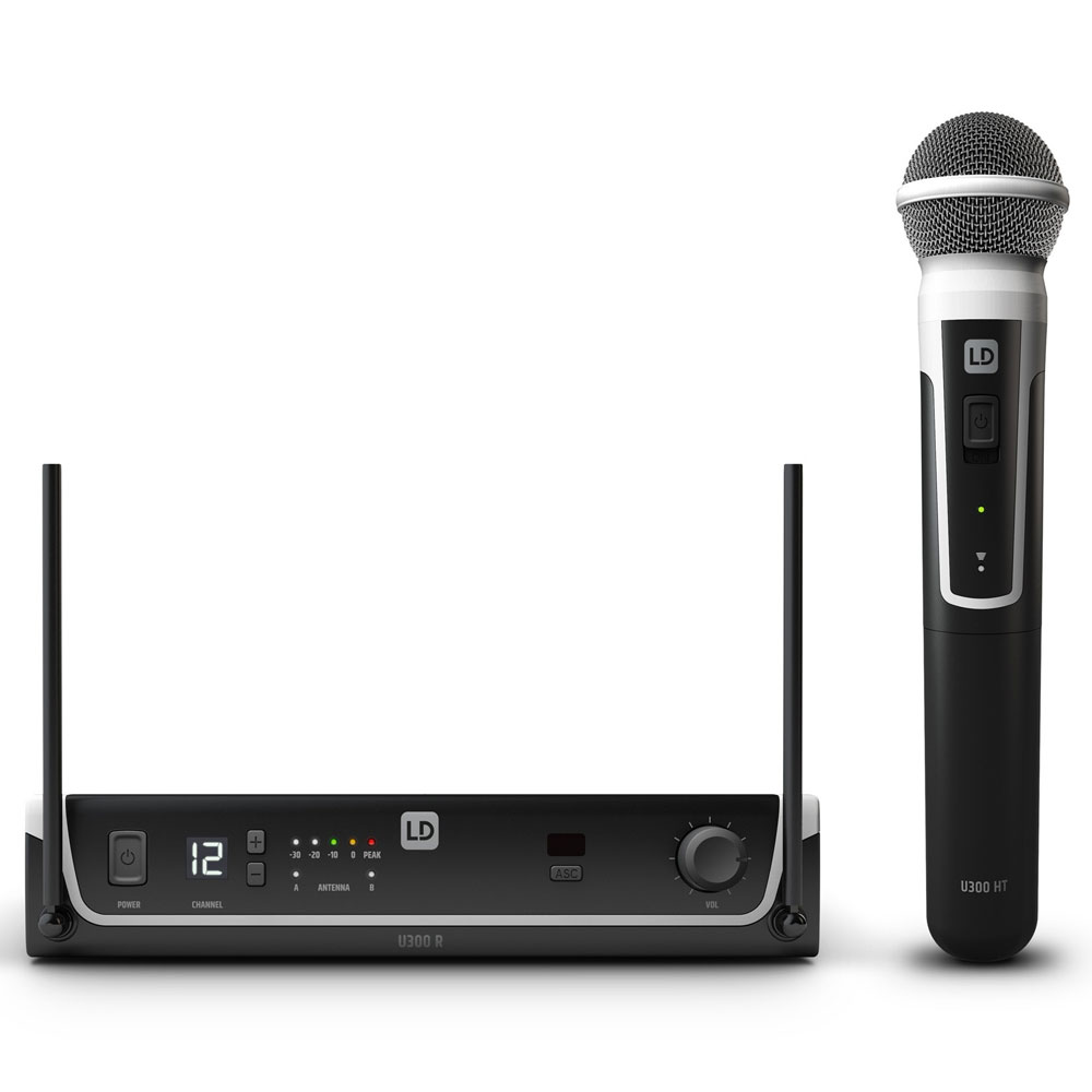 LD Systems U308 HHD Wireless Microphone System with Dynamic Handheld Microphone