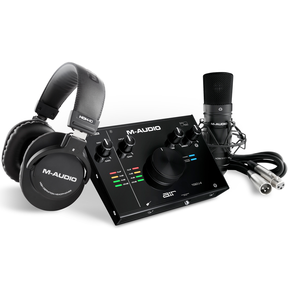 M-Audio Air 192|4 Vocal Studio Pro, Complete Recording Package