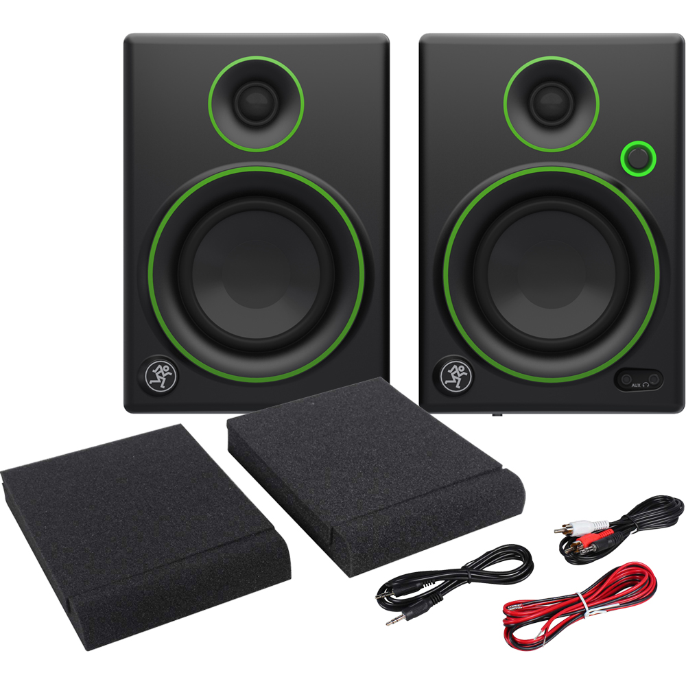 Mackie CR4 Active Studio Monitors (Pair) - The Disc DJ Store