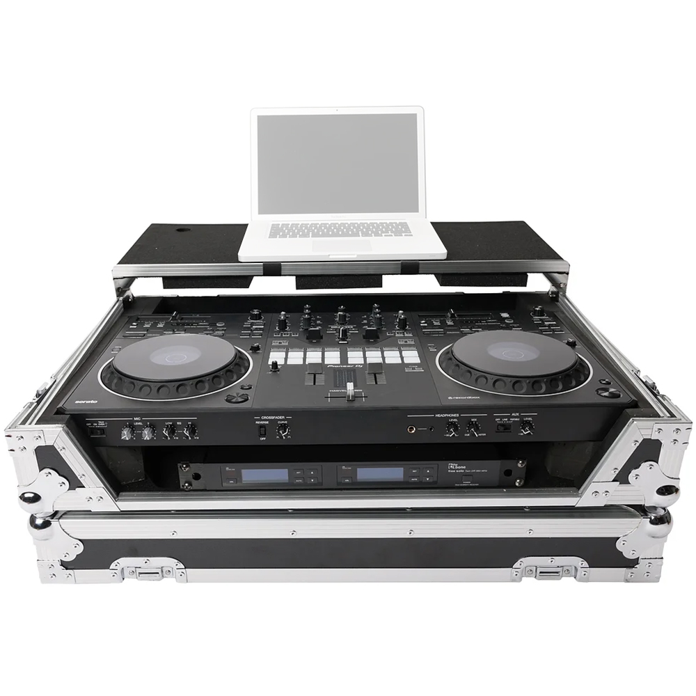Magma Flight Case For Pioneer DJ DDJ-REV5 + 19" Rackmount Unit & Laptop Shelf (41031)