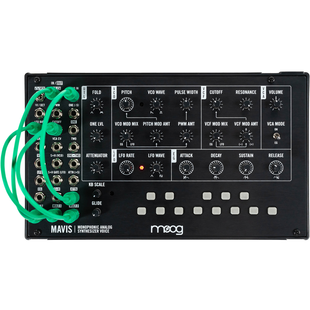 Moog Mavis, Monophonic Semi-Modular Analogue Synthesizer