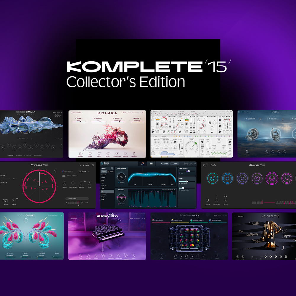 Native Instruments Komplete 15 Collectors Edition, Software Download