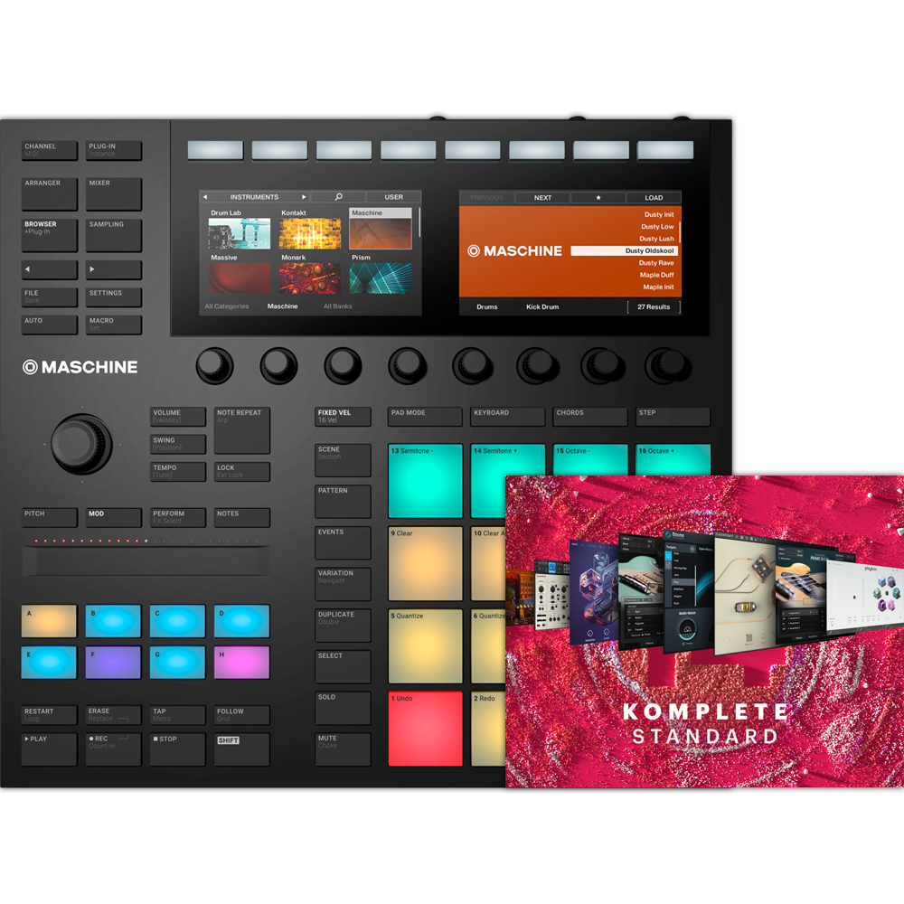 Native Instruments Maschine MK3 with Komplete 14 Standard VST