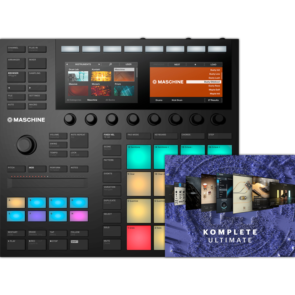 Native Instruments Maschine MK3 + Komplete 14 Ultimate (Plus 12 FREE  Expansions, Sale Ends January 15th)