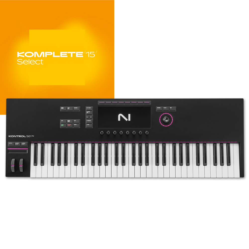 Native Instruments Kontrol S61 MK3 + Komplete 15 Select