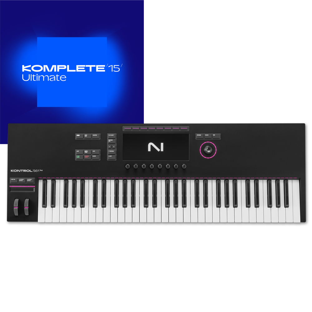 Native Instruments Kontrol S61 MK3 + Komplete 15 Ultimate (Summer of Sound Sale, FREE Choir Omnia)