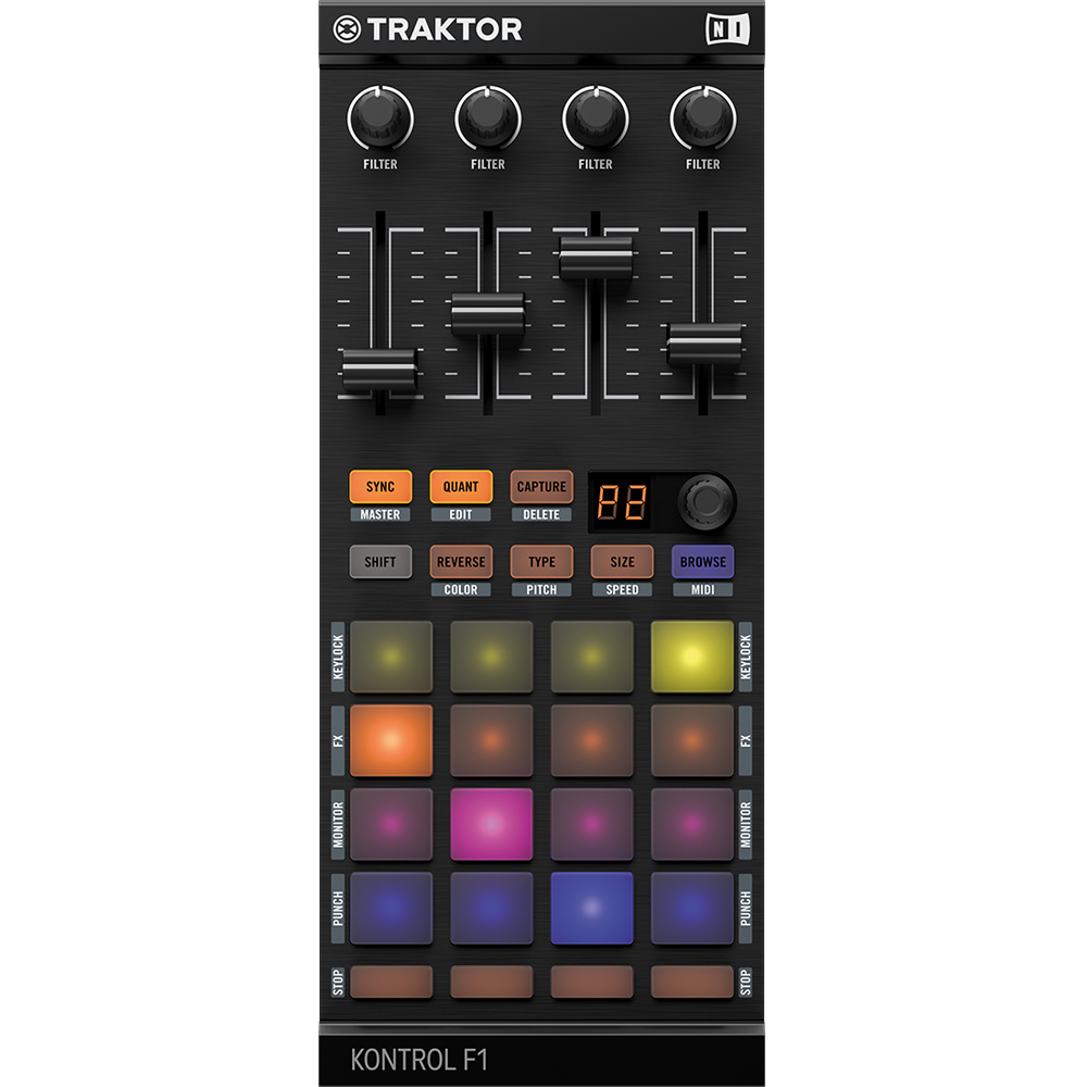 Native Instruments Traktor Kontrol F1 for Remix Decks The Disc DJ Store