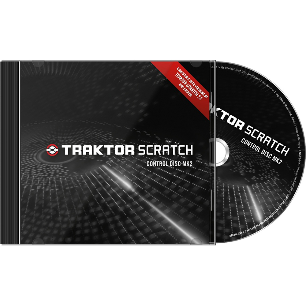 Native Instruments Traktor Scratch Control Disc MK2 (Pair)