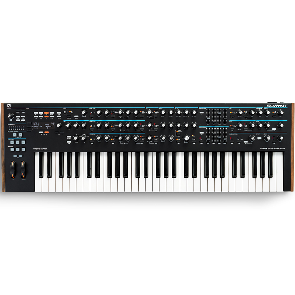 Novation Summit, 61-Key Polyphonic Synthesizer