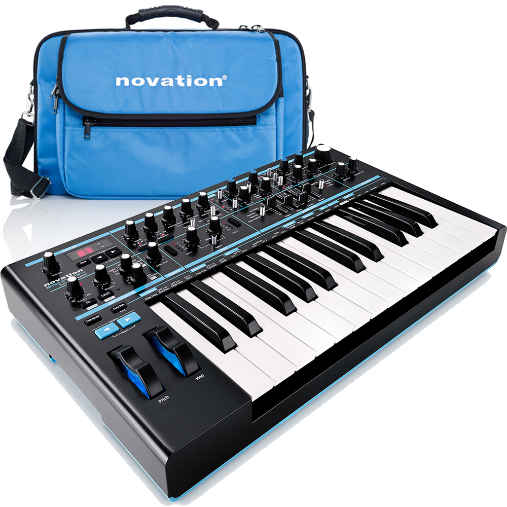 Novation Bass Station 2 Analogue Synthesizer + Official Bag