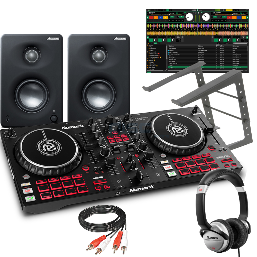 numark powered speakers