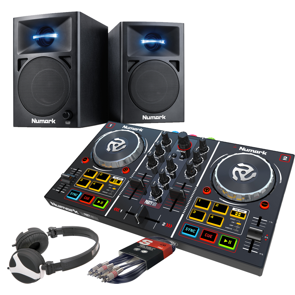 numark party mix speakers