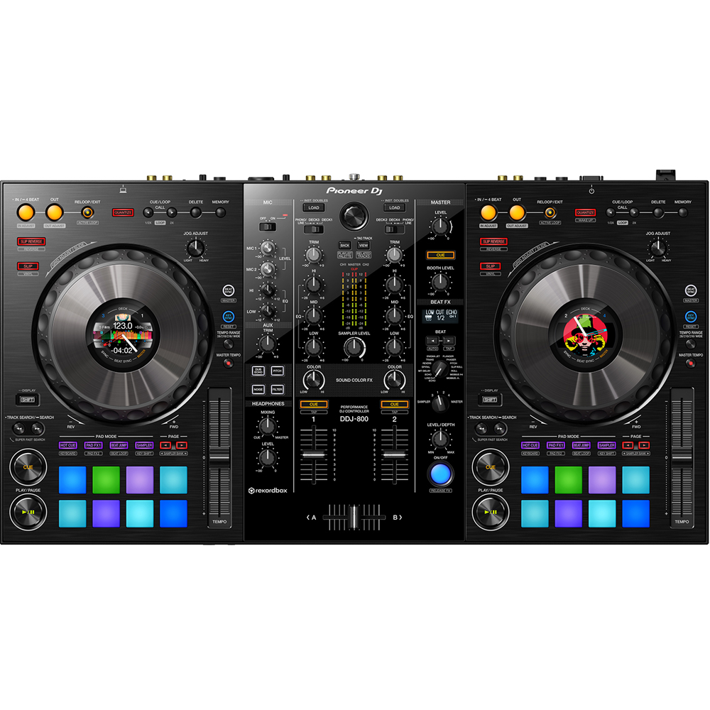 Pioneer DJ DDJ-800, 2 Channel Rekordbox DJ Controller