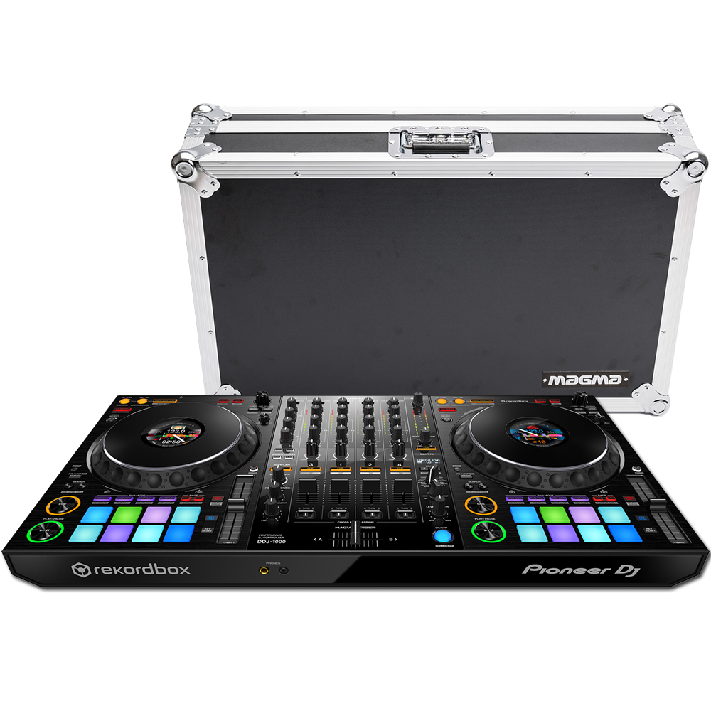 Pioneer DJ DDJ-1000 Rekordbox DJ Controller + Magma Flightcase