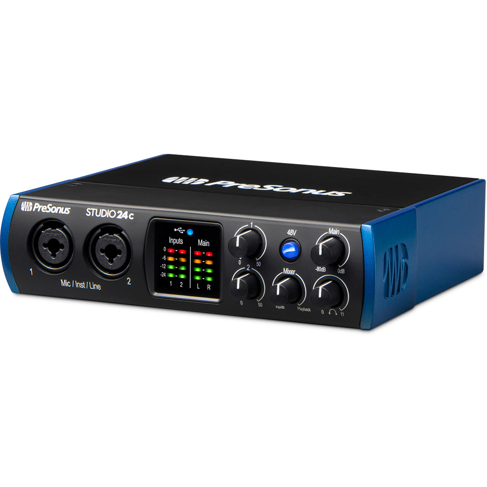 Presonus Studio 24c Ultra-High-Def USB Audio Interface