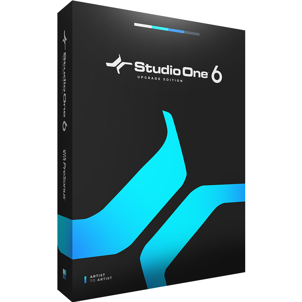PreSonus Studio One 6 Upgrade Artist to Artist DAW, Software Download