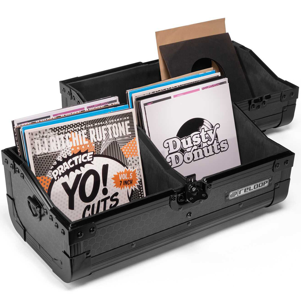 Reloop 7" Record Case, 150 Black