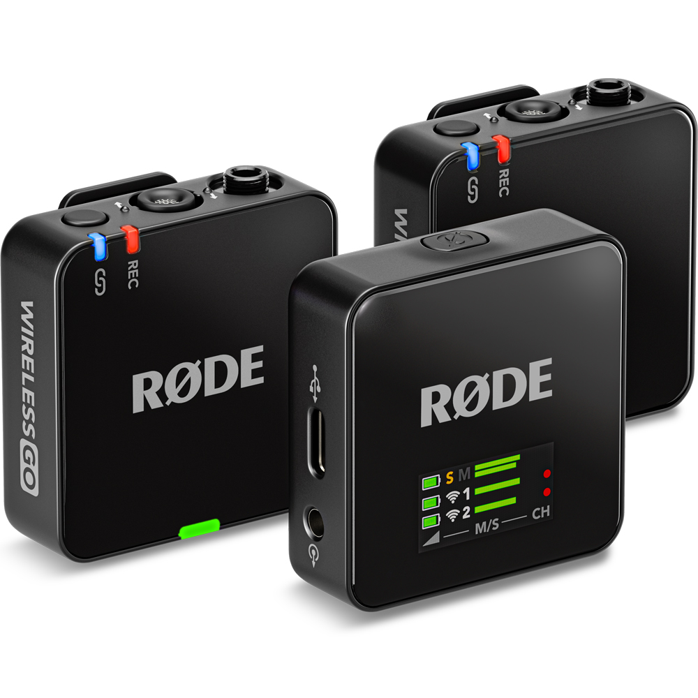 Rode Wireless Go (Gen 3) Compact Wireless Microphone System (B-Stock / Open Box / Never Used)